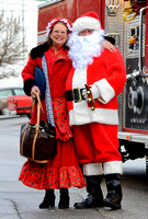 Santa and Mrs. Claus at Milltown American Legion Post 332 - 12.17.16