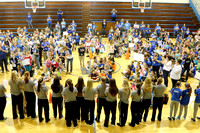 North Harrison girls' basketball visits Morgan Elementary, 2.24.17