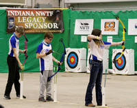 North Harrison Elementary School archery team at state tournament, 3.13.21