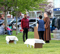 Romeo and Juliet on Corydon town square, 5.14.21