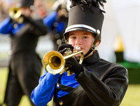 North Harrison Marching Cougars at Paoli - 9.15.18