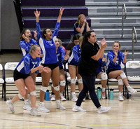 Volleyball sectional first round -- North Harrison vs. Silver Creek, 10.12.21