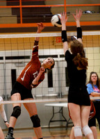 Girls' volleyball -- Crawford County vs. Henryville, 10.6.21