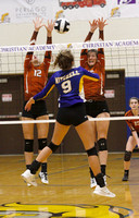 Volleyball sectional -- Crawford County vs. Mitchell, 10.14.21