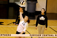 Volleyball – Clarksville at Corydon Central, 10.11.16